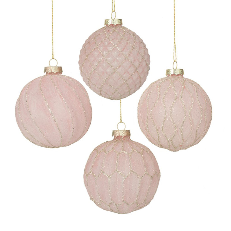 9cm Glass Bauble