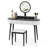 Kiree 4-Drawer Lighted Mirror Vanity Set with Stool-978678698