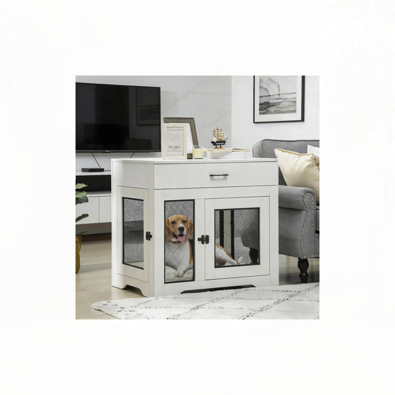 Table de bout pour chien, cage pour chien