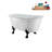 57.5'' x 29.5'' Soaking Acrylic Bathtub-83636141-90752935