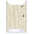 Polymarm 48" W 80" H 36" D Three Wall Composite Shower Wall Panel Surround-50134847