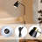 Floor Lamp,Reading Standing Floor Lamp, Adjustable Metal Heads, LED Bulb Included-866452289