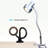 O’Bright LED Clip-On Light Desk, Dimmable LED Desk Lamp With Metal Clamp, 5W LED, Silver-1317465035