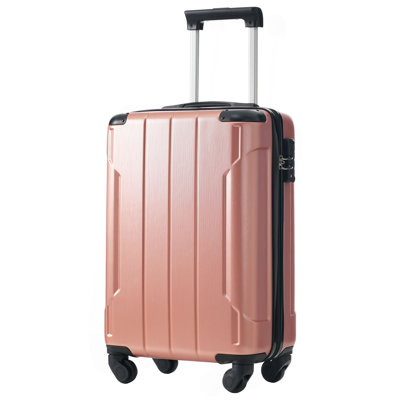 Hardshell Luggage, Lightweight Durable ABS Suitcase With Double Spinner Wheels, TSA Lock, 20 Inch Travel Carry On Luggage