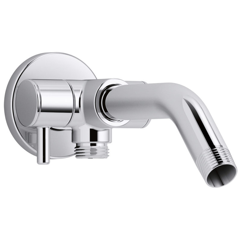 Showerarm with 2-Way Diverter, Polished Chrome