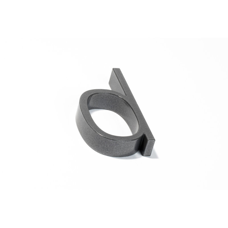 12cm H Stainless Steel House Letter, 6