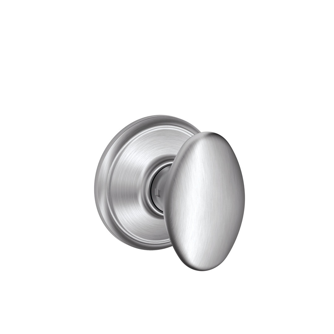 Siena Passage Door Knob with Rosette Schlage 