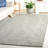 Froelich Handloomed Wool Cotton Rug in Gray-499996521