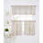 Hedgevale Striped Tailored Kitchen Curtain-865565083