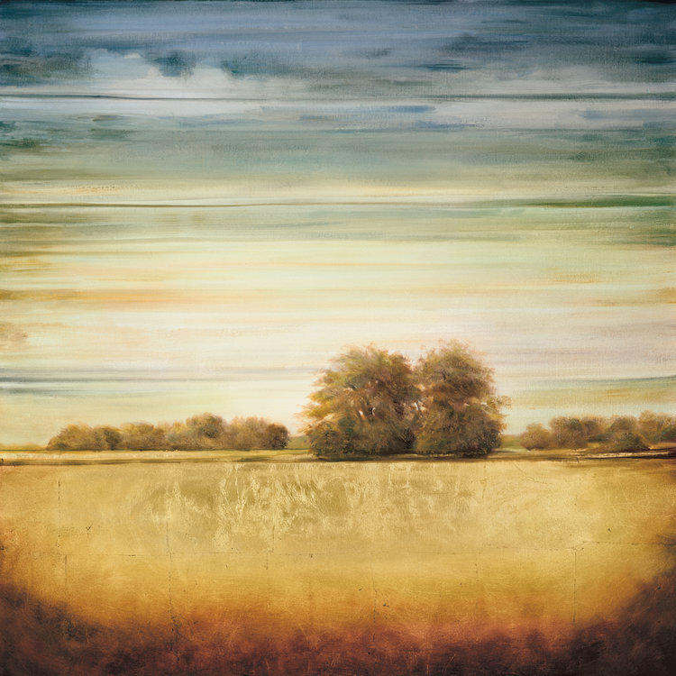 «Lucent II», reproduction d'art sur toile, H 48 po x l 48 po x P 1,5 po, Toile tendue, Pas de tapis