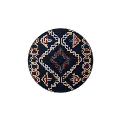 Machine Washable Purple Area Rug