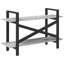64cm H x 100cm W Steel Etagere Bookcase-1352175064