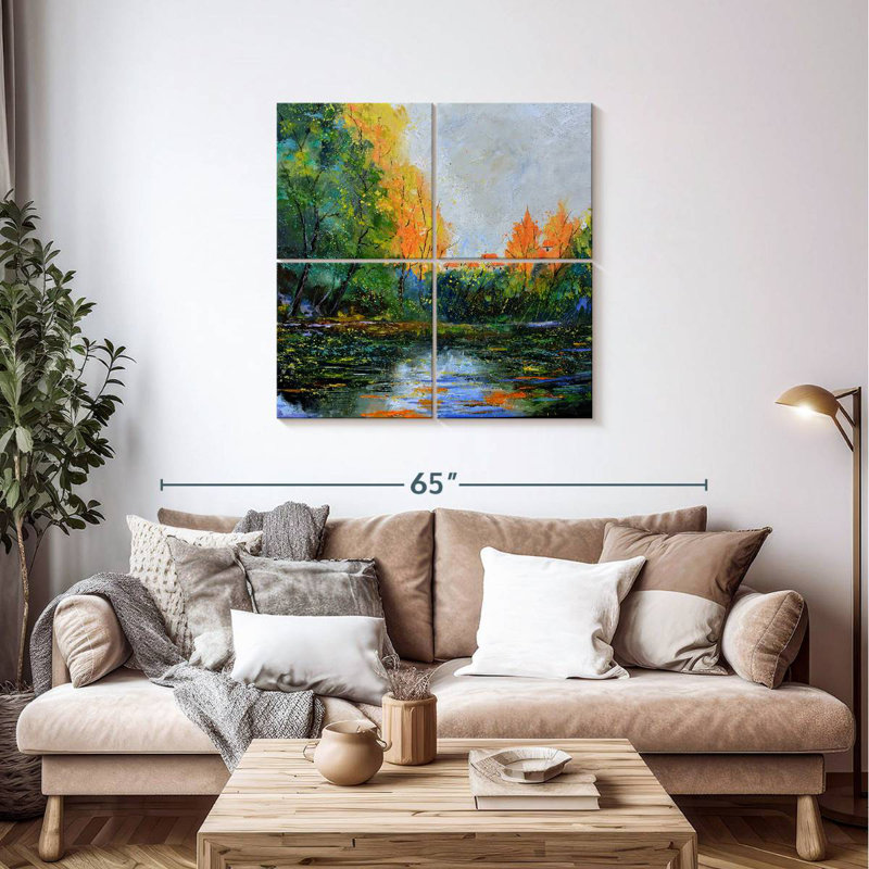 Alvord Autumnal Waters, H 38 po x l 38 po
