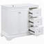 Meuble-lavabo 36 po avec lavabo en céramique-720708376