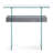 Tempered Glass Console Table with Shelf-1934271996-1905166807