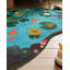 Tapis bleu Momeni-104294670