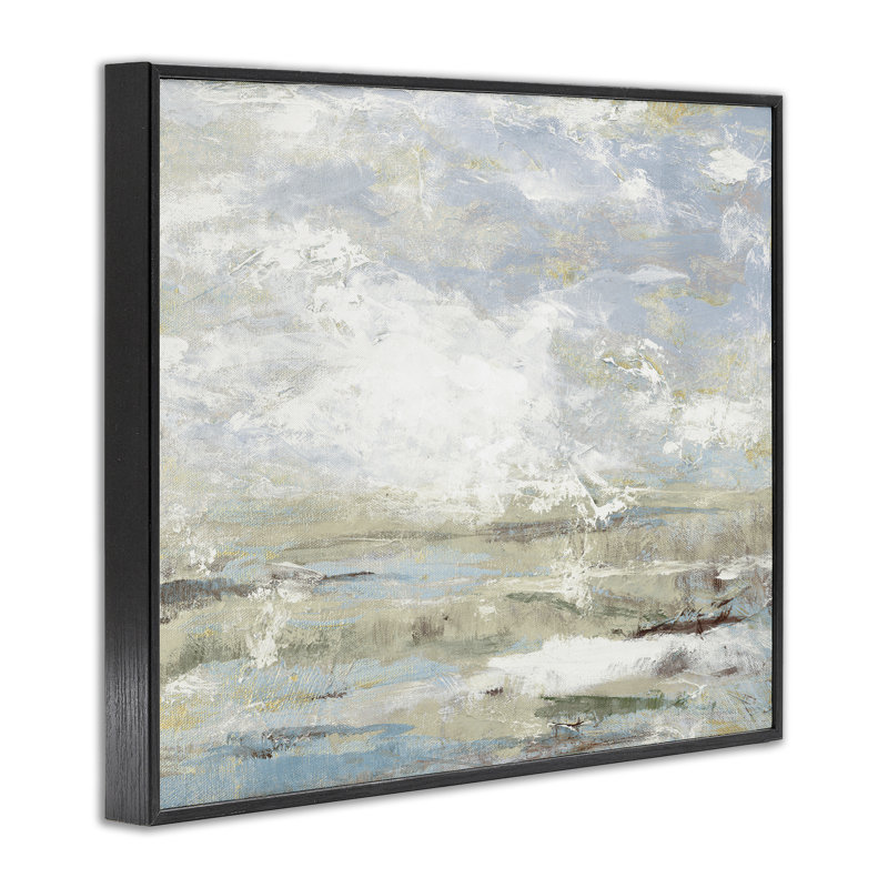 Impression matinale giclée encadrée, conception par Lanie Loreth, Giclée encadrée noir minuit, H 11 po x l 14 po