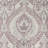 Vintage Damask Curtains Elegant Medallion Patterned Room Darkening Curtains for Bedroom Purple on Greige-1623480691-1623480697