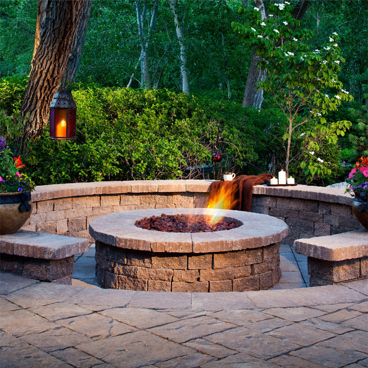 Fire Pit Essentials Steel Ring Fire Pit Burner Kit u0026 Reviews | Wayfair