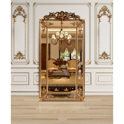 Rectangle Solid Wood Mirror