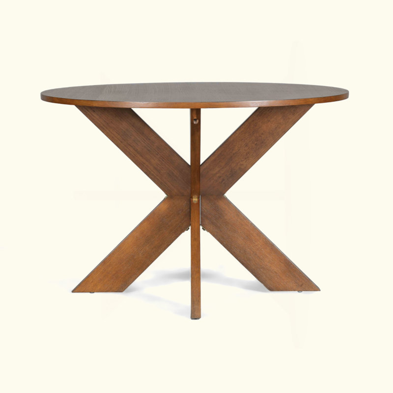 Round Dining Table Modern Farmhouse Kitchen Table