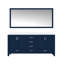 Meuble-lavabo double spacieux avec comptoir en quartz et grand miroir-110822080