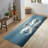 Non-Woven Thin-Type Printed Rug with an Intricate Floral Pattern for a Touch of Elegance in Any Interior Space-128497839