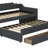 Twin Upholstered Daybed With Trundle And Drawers-1143257858