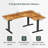Christeena Adjustable Height L-Shaped Stainless Steel Standing Desk-178503423