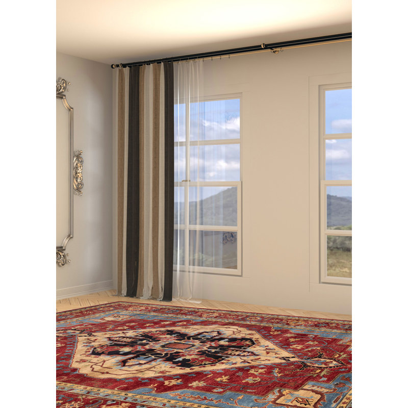 Tapis rouge Jules Serapi 9 pi 10 po x 13 pi 10 po