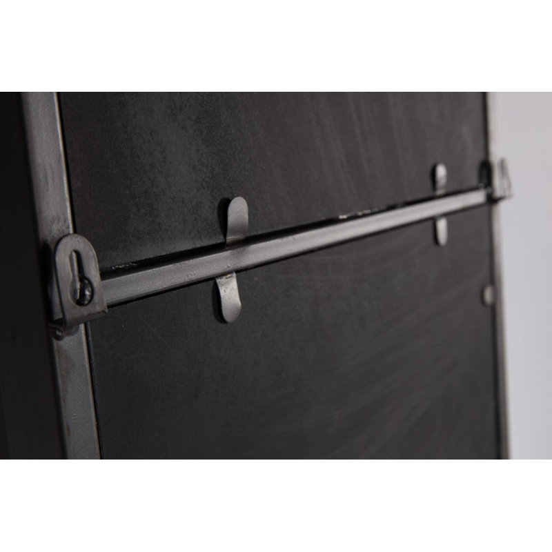 Window Rectangle Metal Mirror