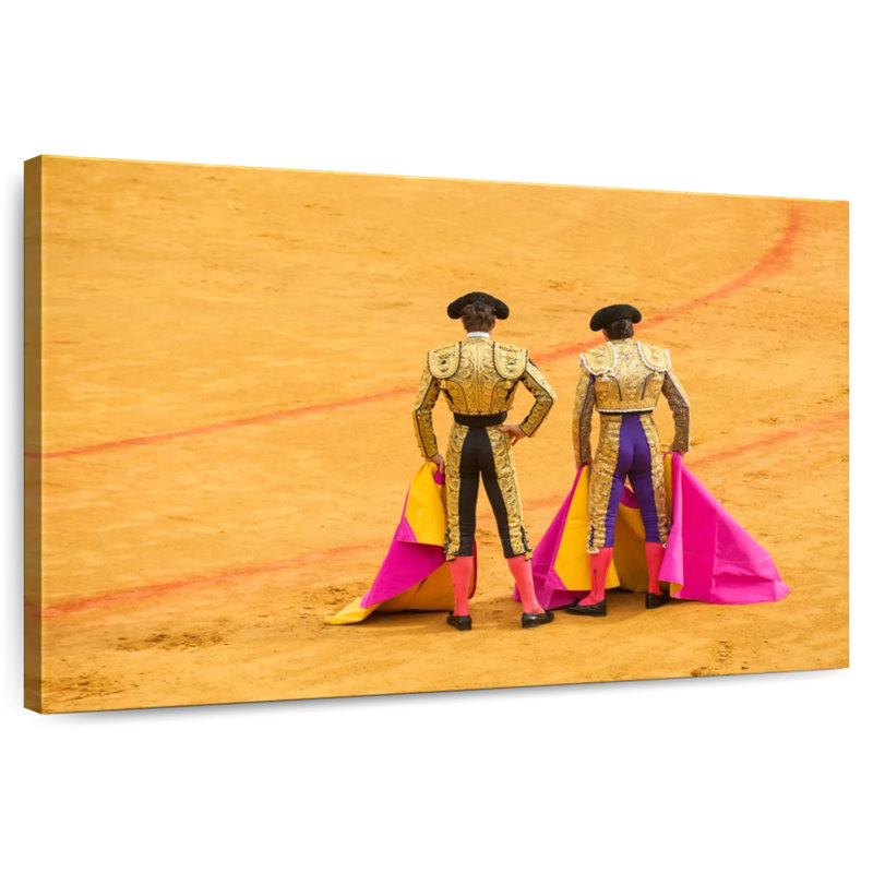 Sireci Bullring Matadors, 34" H x 51" W