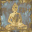 «Meditating Buddha», reproduction d'art sur toile tendue-72659358-72659353-20815548
