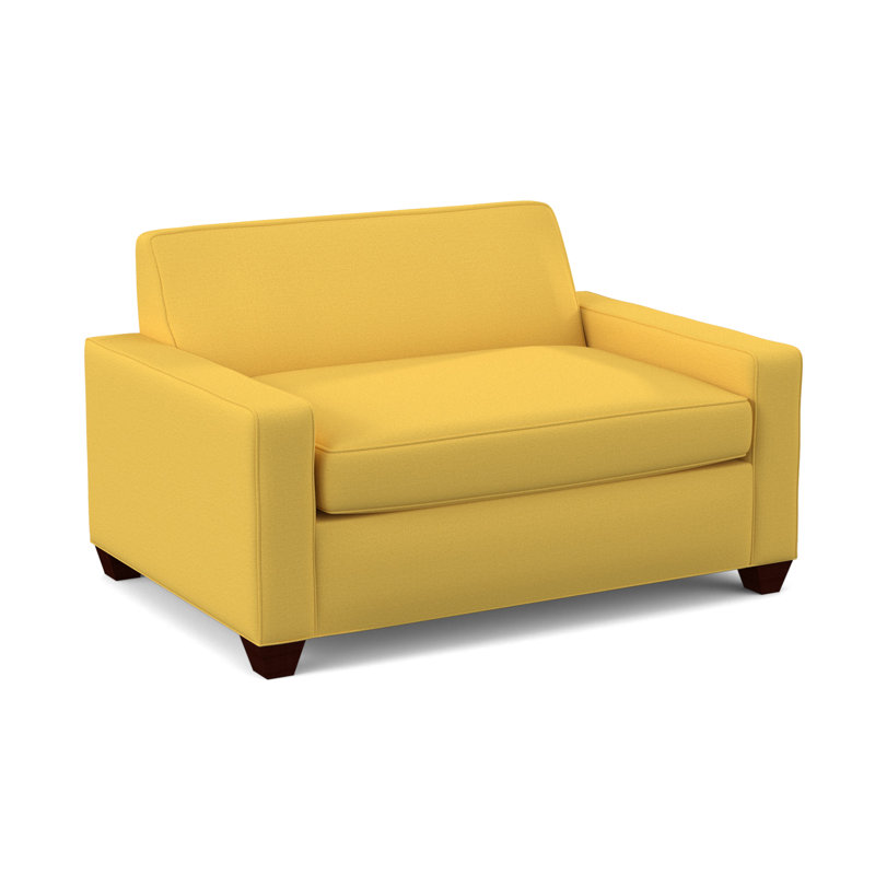 Fauteuil convertible l 52 po Avery, Mimosa antique, Empire acajou