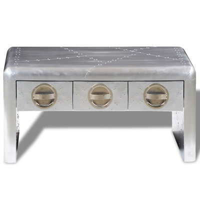 Hazel Sled Coffee Table with Storage