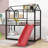 Landover Kids Twin Over Twin Bunk Bed-2028685770
