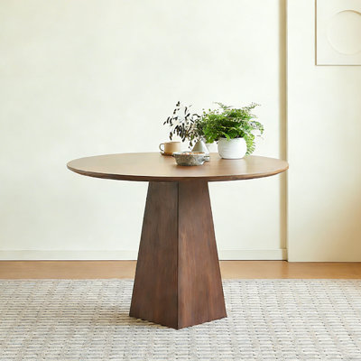 Solid Wood Round Dining Table