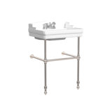 Cheviot Products Essex 24" Console Bathroom Sink with Overflow & Metal Base