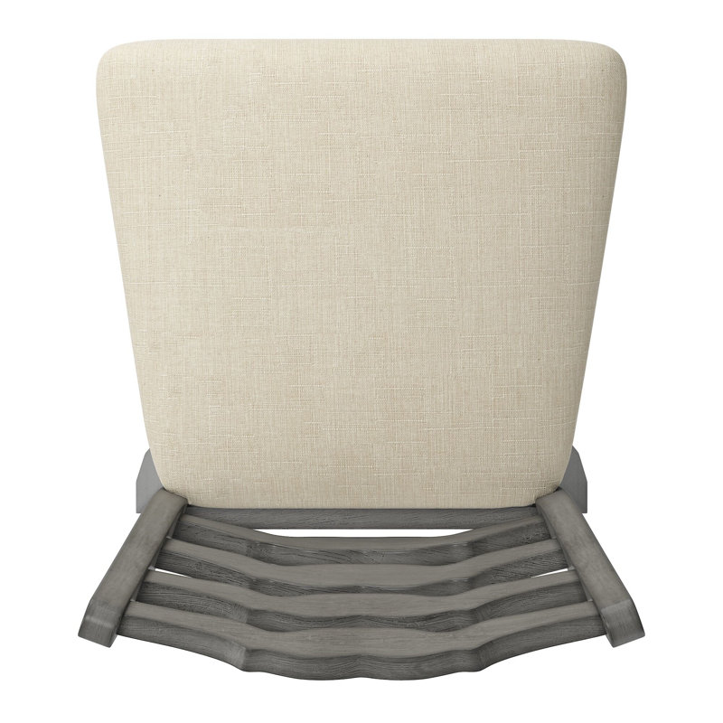 Tabouret de bar et de comptoir pivotant Fortville, Gris antique, Tabouret de comptoir (assise de 24 po de hauteur)