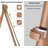 Sesalie Swing Chair with Stand,Capacity with Cushion Oversized Double Hammock Chair