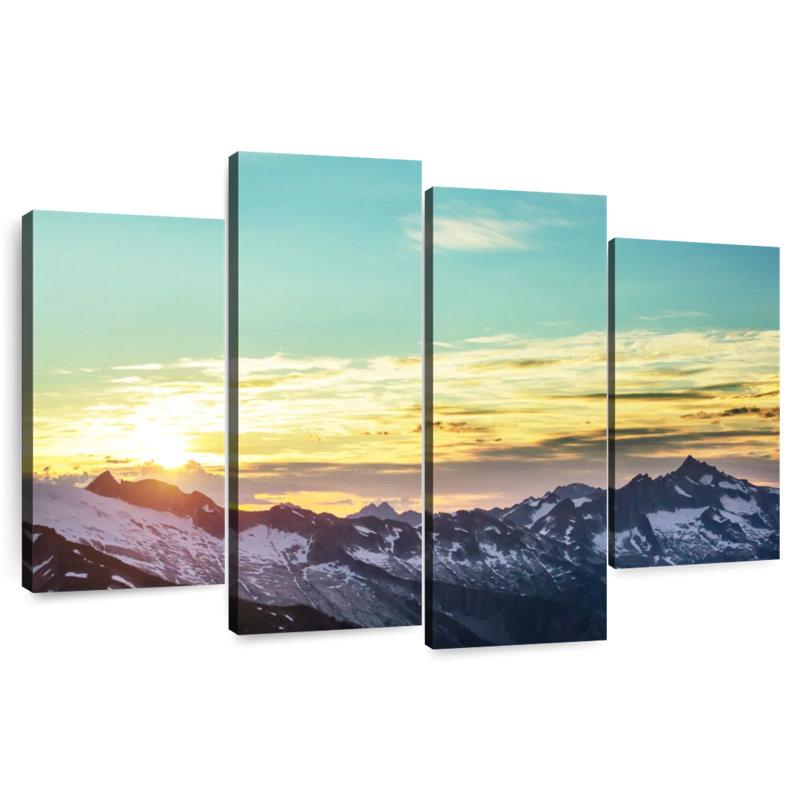 Alvord North Cascade Mountain Range, 48" H x 75" W