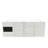 FixtureDisplays@ 25.9" x 9.1" x 10.4" Touchscreen Secure Cellphone Locker System with Restricted Access 110V outlet Per Slot 10210-WHITE