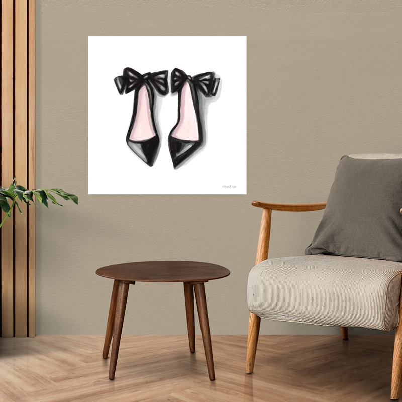 Chaussures habillées, art contemporain, H 24 po x l 24 po