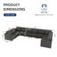 Canapé modulaire 10 pièces Cissiee-782128316