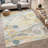 Machine Washable Indoor/Outdoor Chantille ACN2498 Floral Rug-192826444-192826453