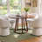 Octavian 47" Solid Wood Dining Table