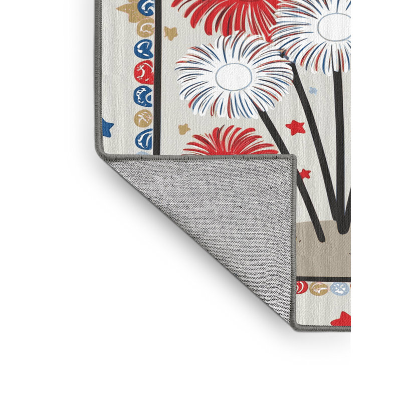 Tapis d'été Holiday The Aisle®, Rectangle 4pi x 6 pi