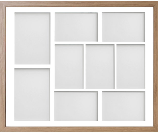 Markeia Collage Picture Frame, Beech