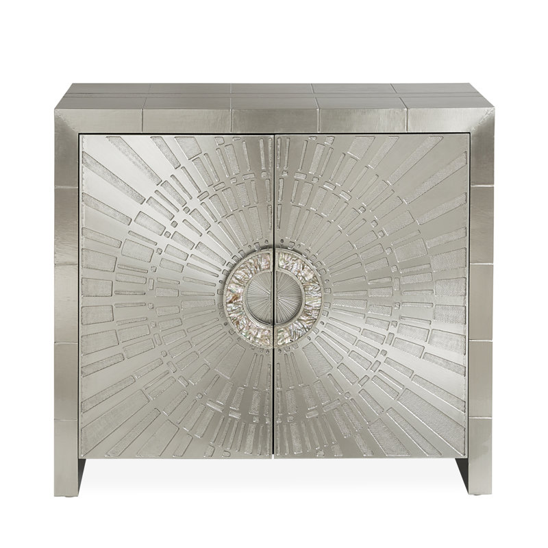 Armoire Talitha Nickel avec poignées