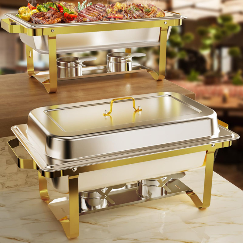 Ensemble de buffet à vaisselle en acier inoxydable 8QT 304